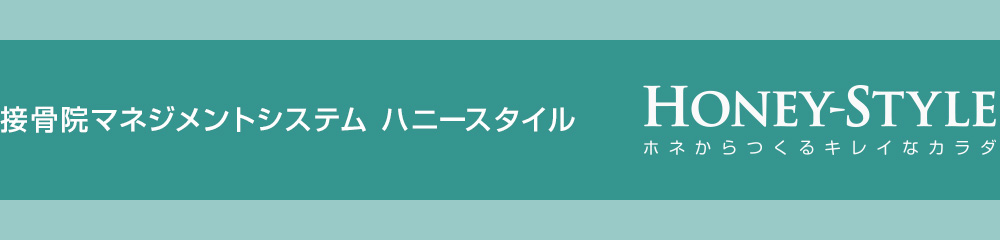接骨院マネジメントシステム ハニースタイル