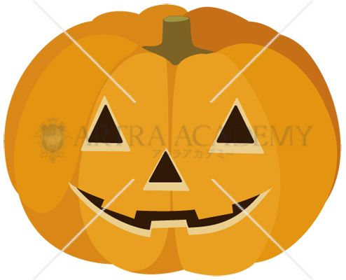 ハロウィンかぼちゃ イラスト キャラクター 素材ダウンロード アトラアカデミー