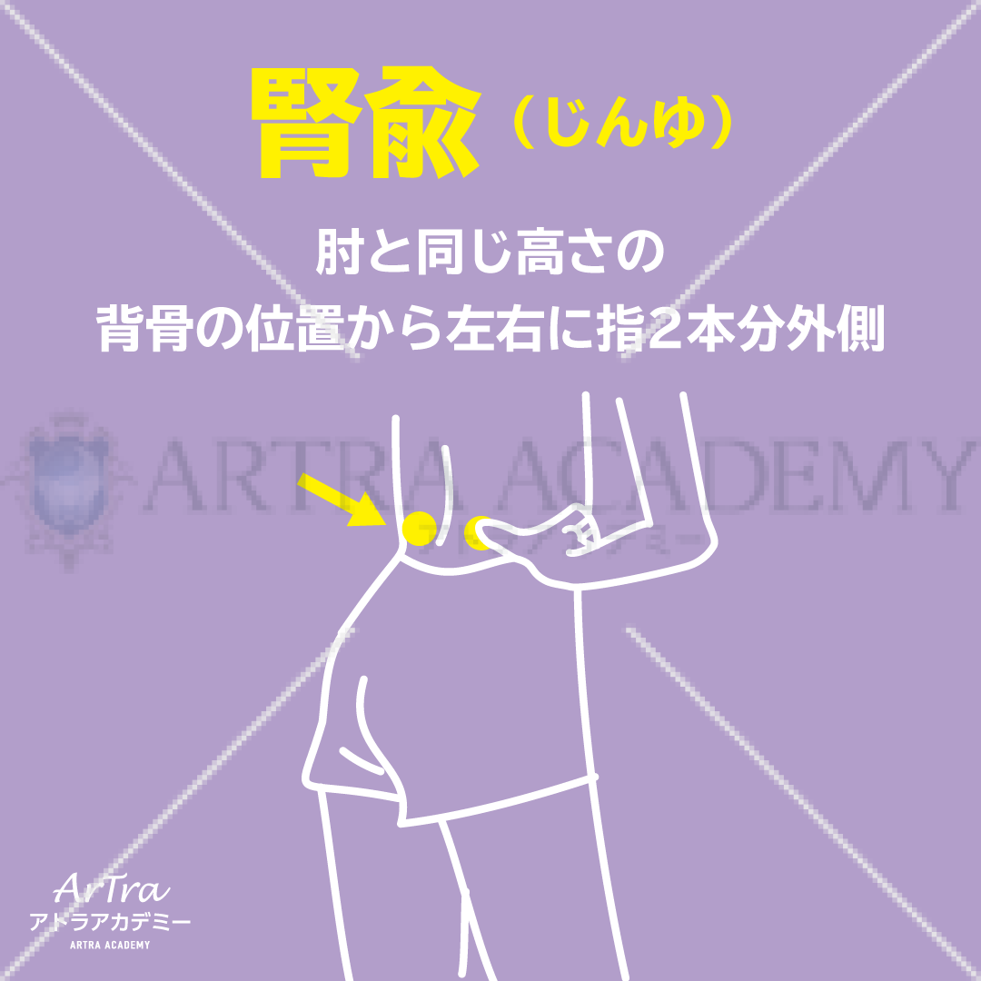 ツボ「腎兪」