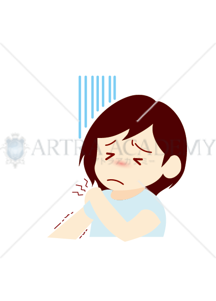 腕が上がらない（女性）