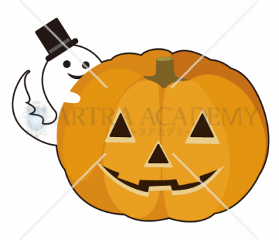 ハロウィンかぼちゃ&幽霊