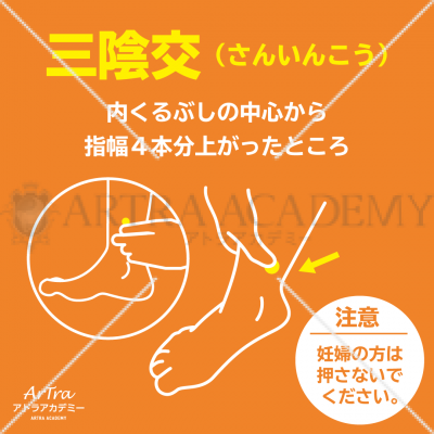 ツボ「三陰交」