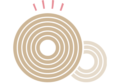 コイルが大きい