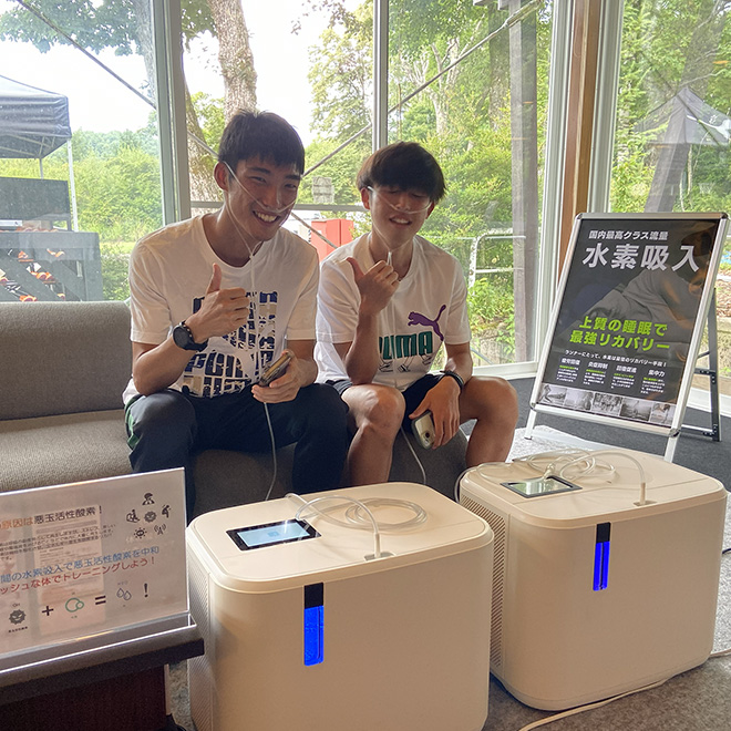 プーマキャンプ菅平の様子