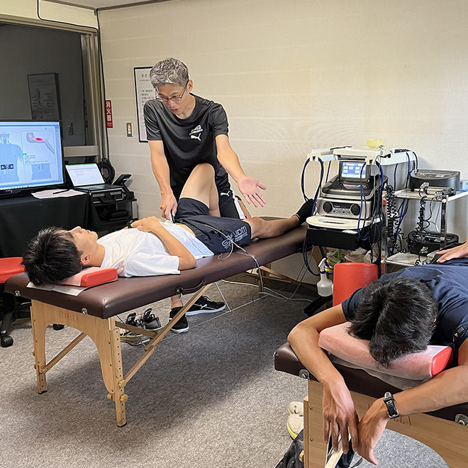 プーマキャンプ菅平の様子